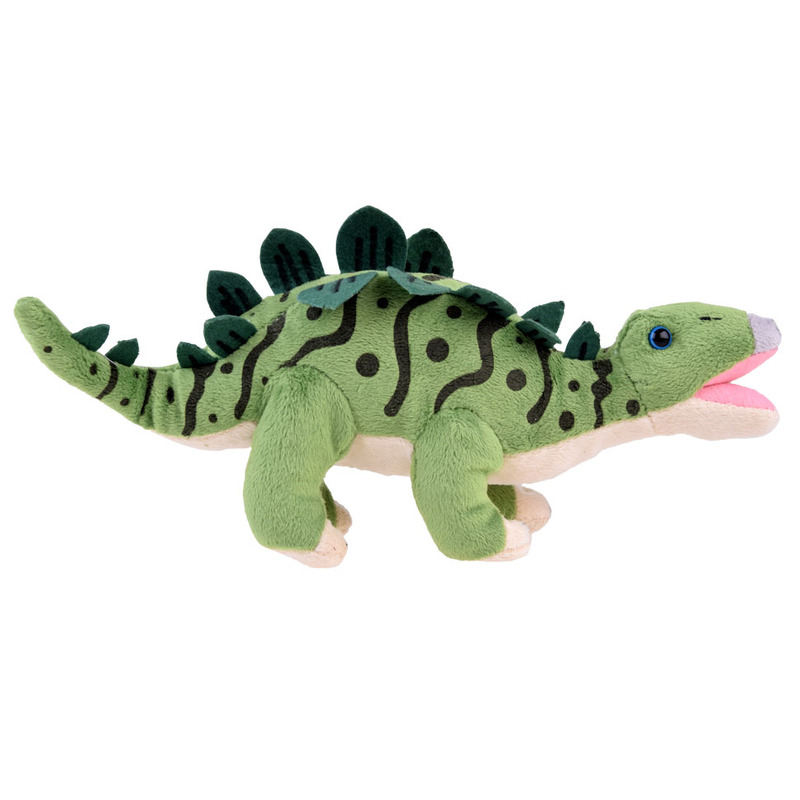 Dinozauru plīša rotaļlieta, zaļa, 30cm