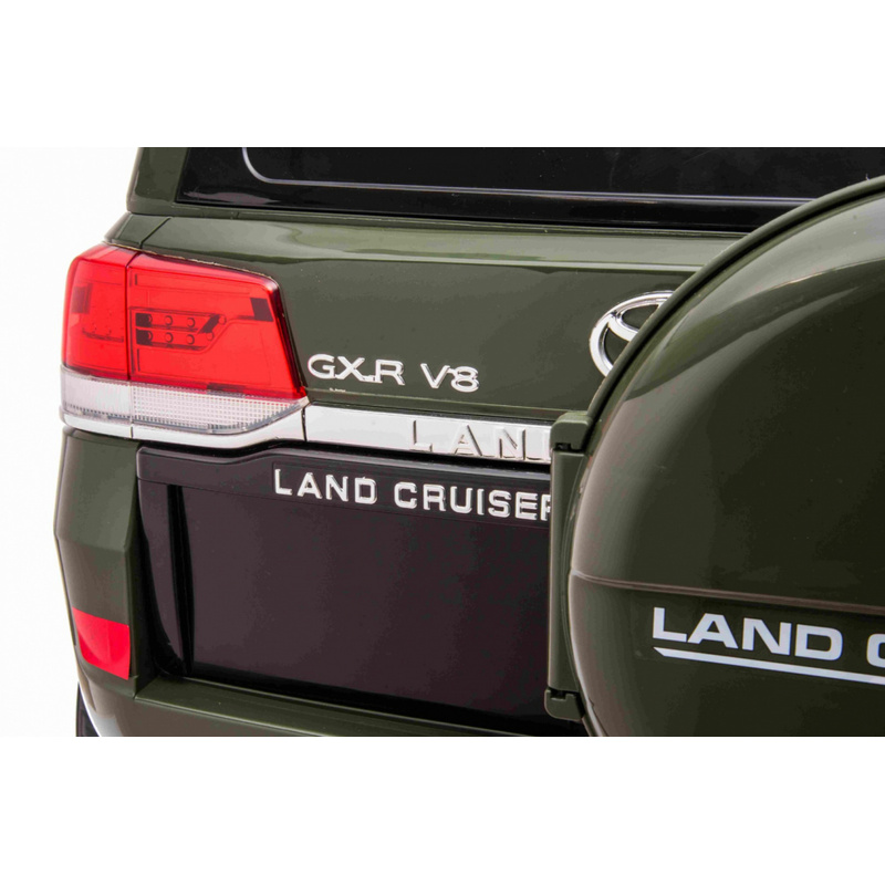 Toyota Land Cruiser elektromobilis, zaļš