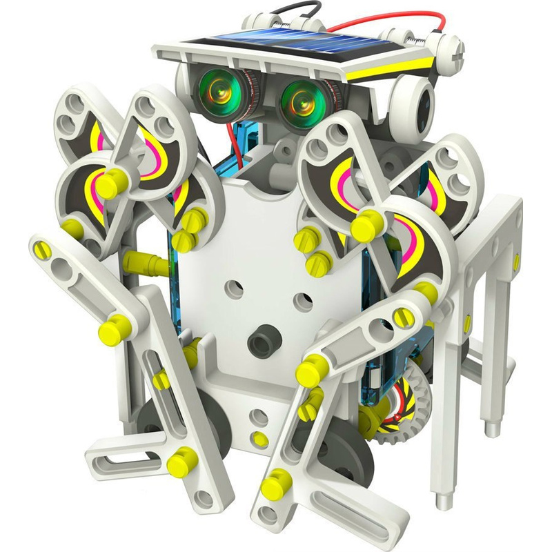 Zinātniskais komplekts - Saules robots, 14in1