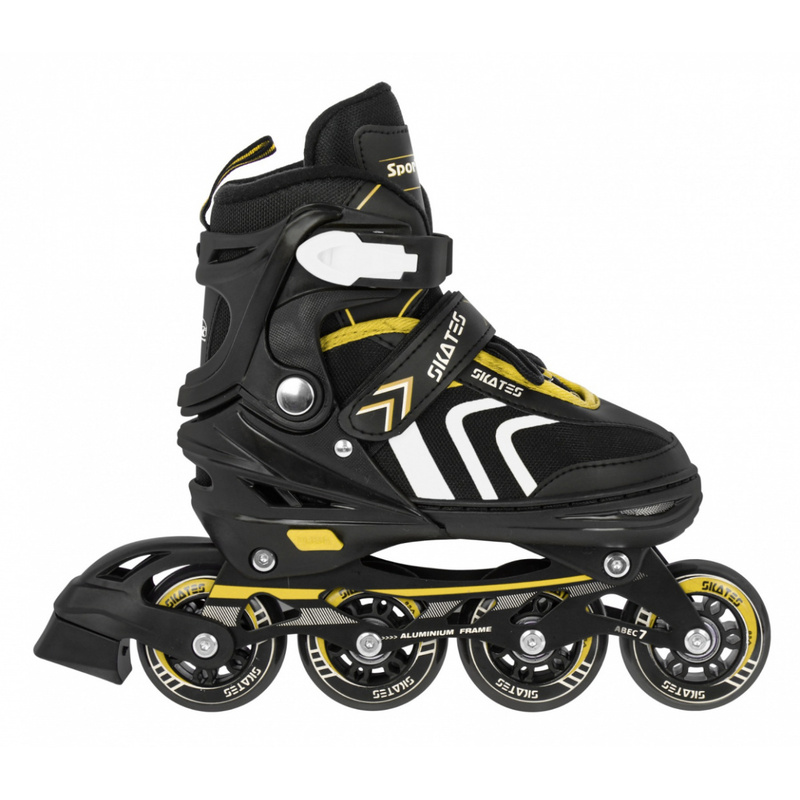 Transformējamas skrituļslidas - Sport Trike, 39-43, dzeltenā krāsā