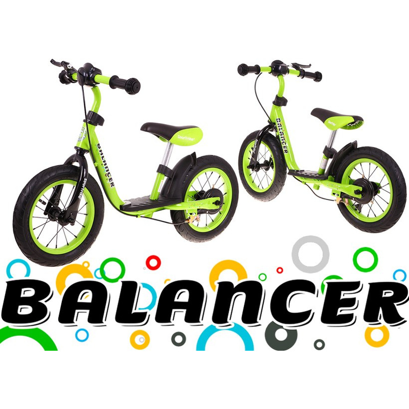 Līdzsvara velosipēds Sportrike Balancer, zaļš