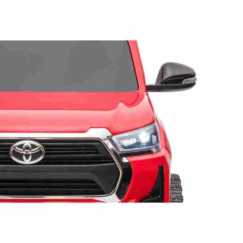 Toyota Hillux vienvietīgs elektromobilis, sarkans