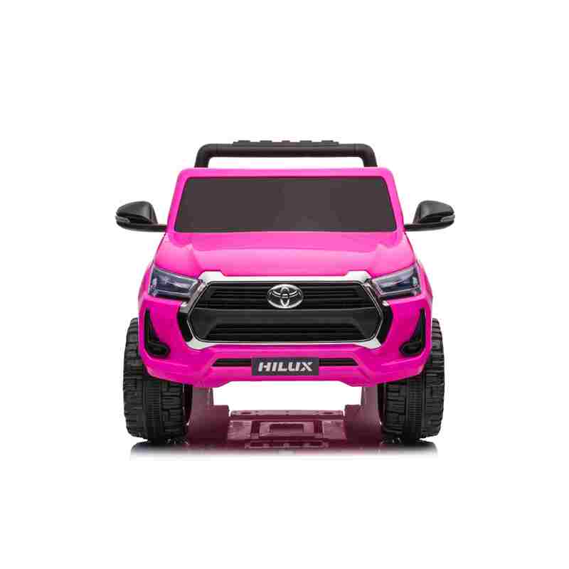 Toyota Hillux vienvietīgs elektromobilis, rozā krāsā
