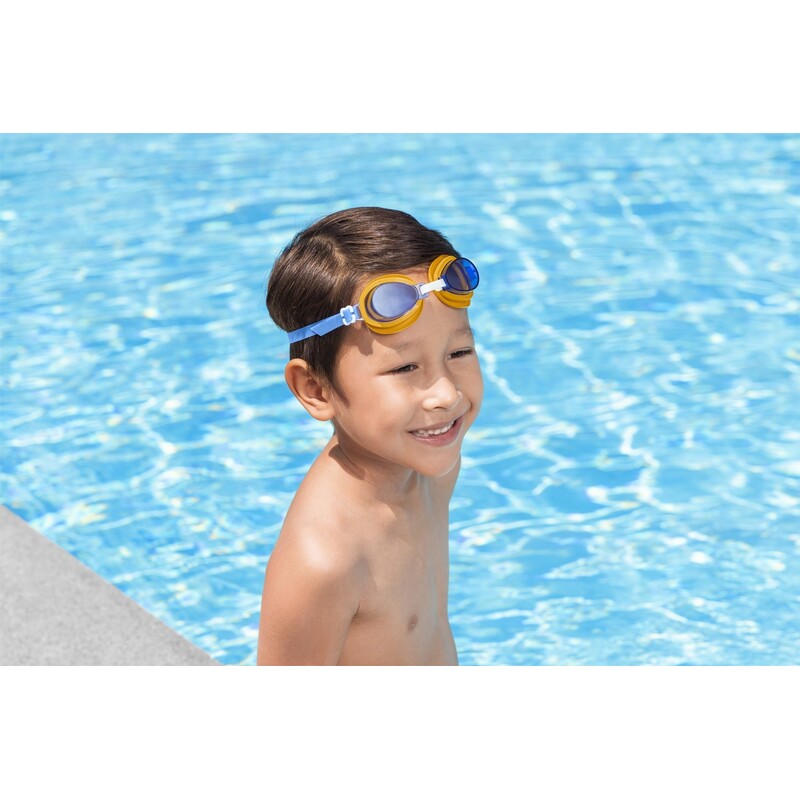 Bestway Hydro-Swim peldbrilles, zilas
