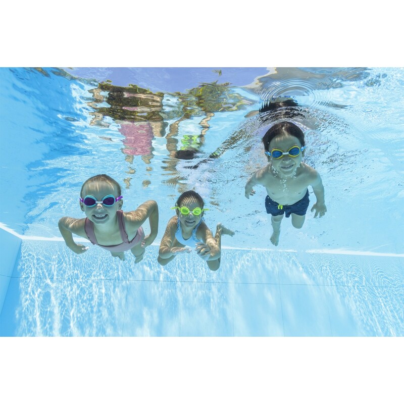 Bestway Hydro-Swim peldbrilles, zilas