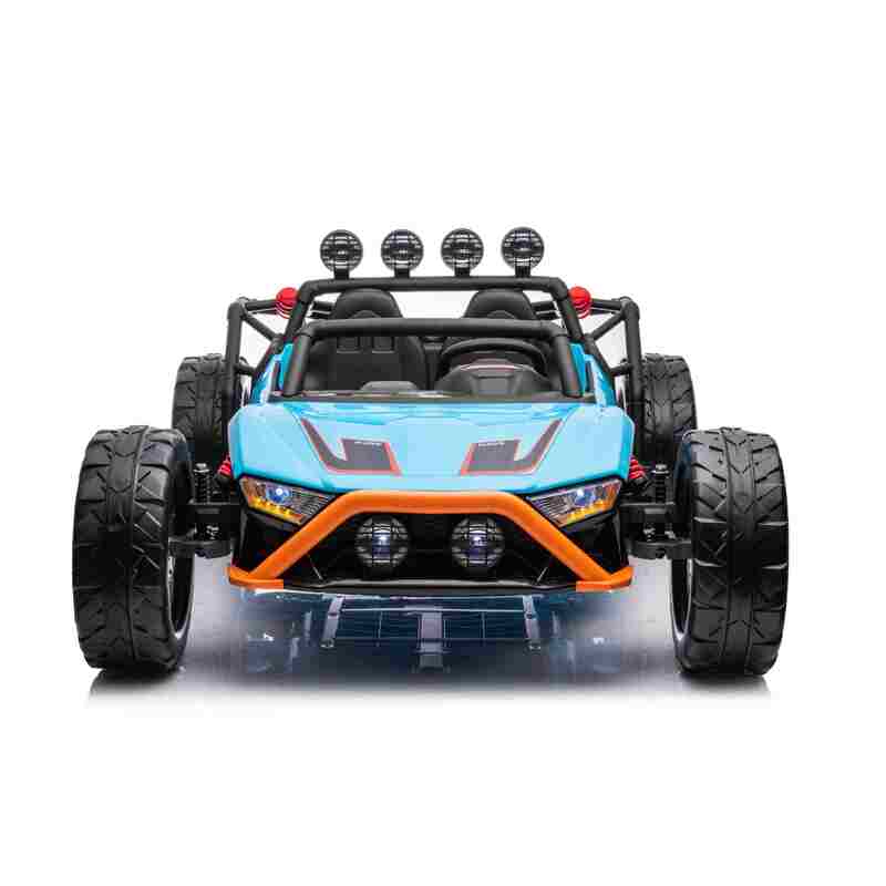 Buggy Racing 5 divvietīgs elektromobilis, zils