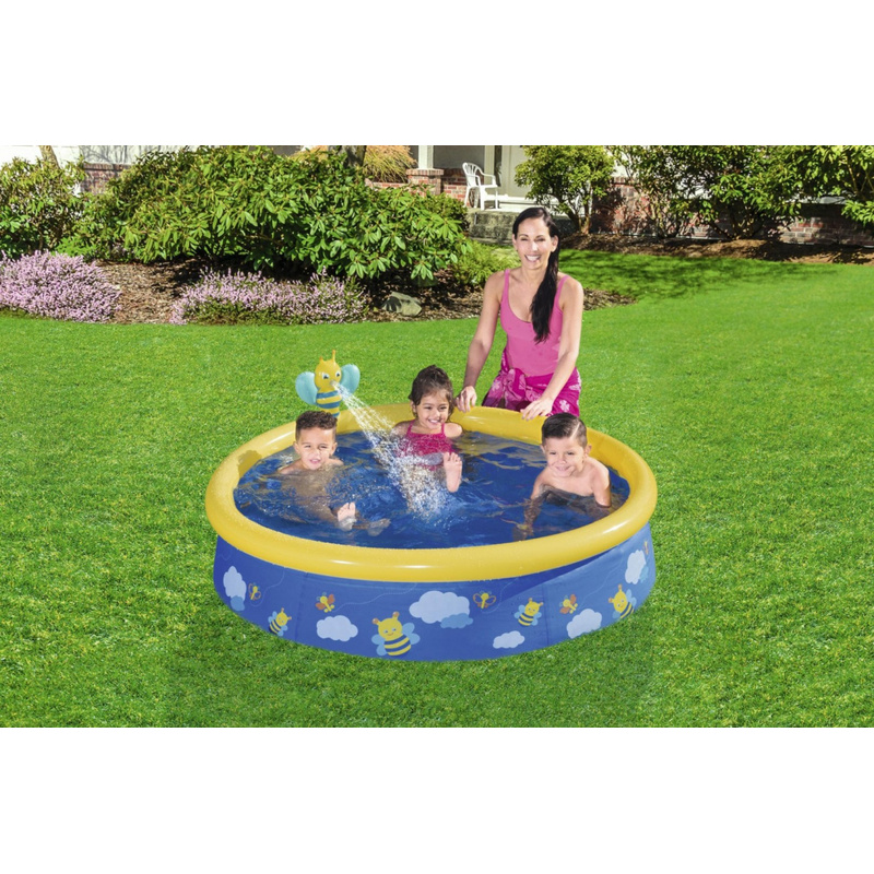 Bestway bērnu baseins ar smidzināšanas sprauslu, 152x38