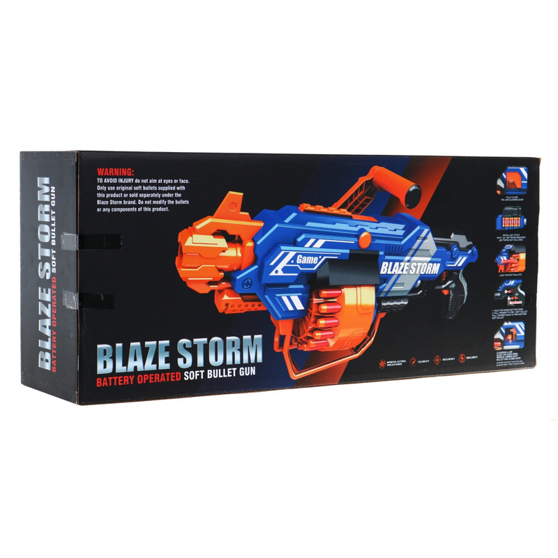 Blaze Storm lielā šautene, zila