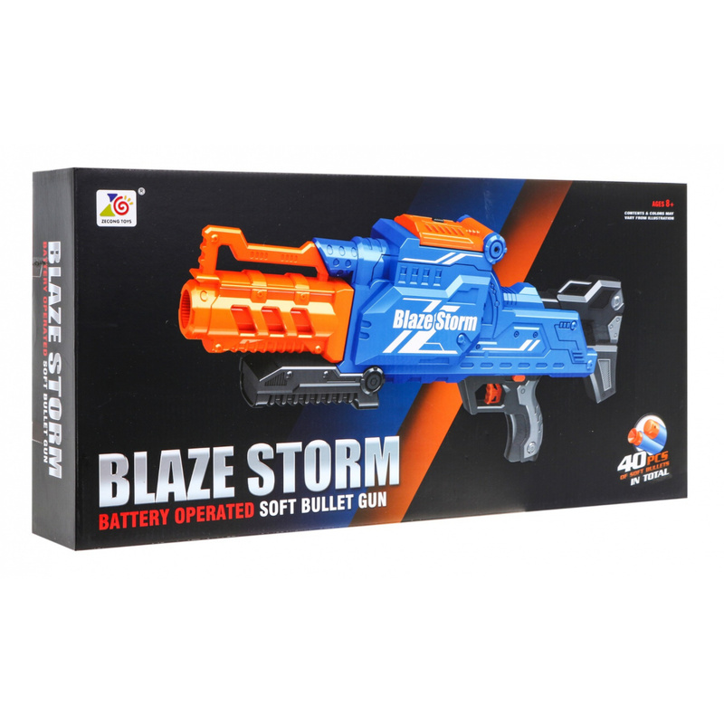 Blaze Storm rotaļlietu ierocis ar lodītēm 