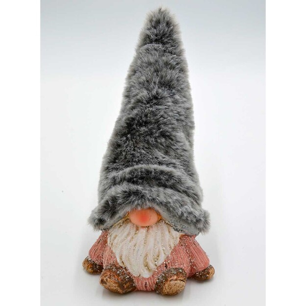 Ziemassvētku rotājums - Elfs ar cepuri, 8,5x7,5x17