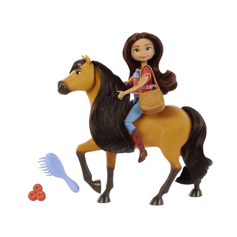 Lūsija lelle ar zirgu Spirit