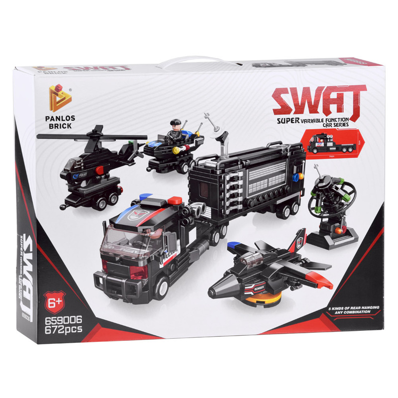 6in1 SWAT 672 el, melns