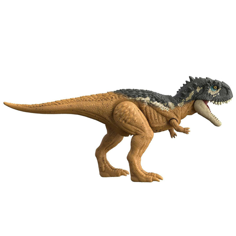 Dinozaurs Scorpiovenator, gaiši brūns