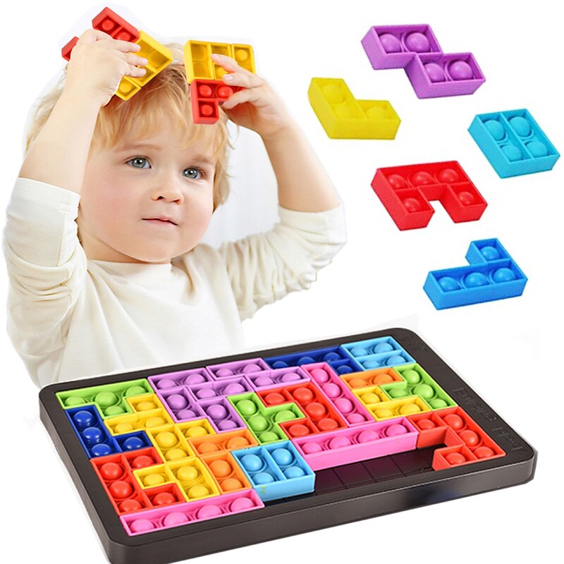 POP IT rotaļlieta - Tetris, puzle