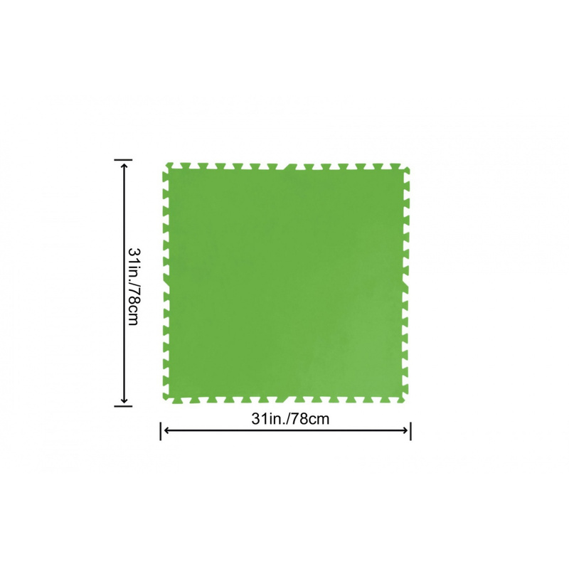 Bestway baseina paklājs 78 x 78 cm, zaļš