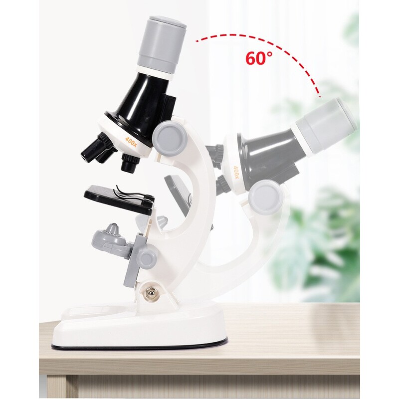 Bērnu mikroskopa komplekts - zinātniskais mikroskops
