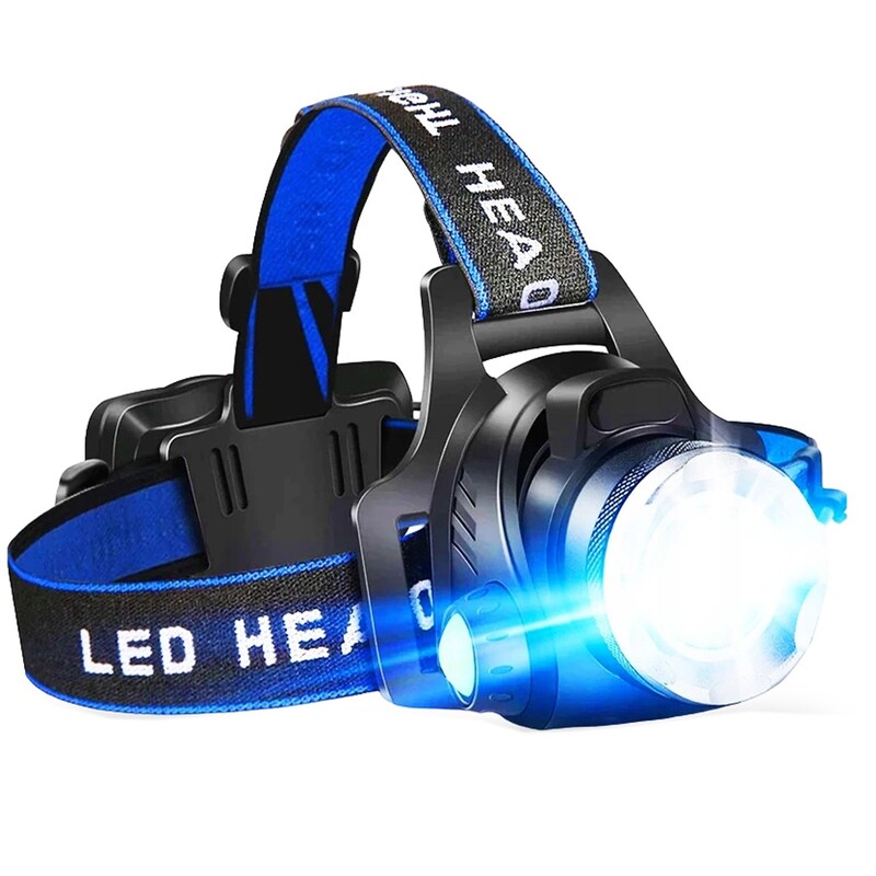 LED T6 Zoom galvas lukturītis