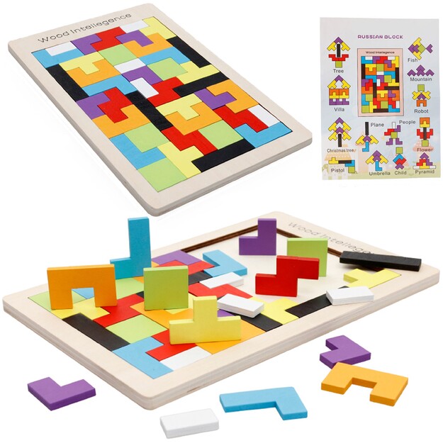 Koka puzle "Tetris", A