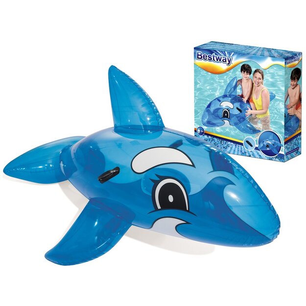 Piepūšamais delfīns Bestway, 157x94, zils