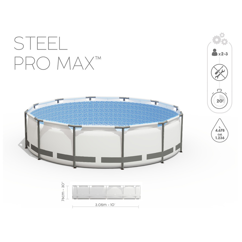 Baseins Bestway „Steel Pro Max" 305 x 76 cm
