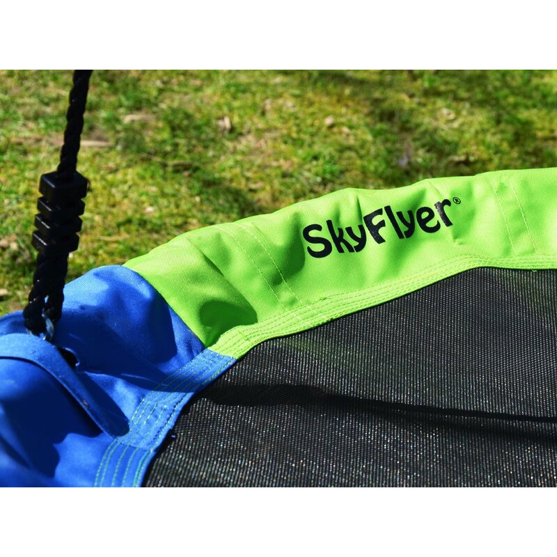 Šūpoles "SkyFlyer", 100 cm diametrā, krāsainas