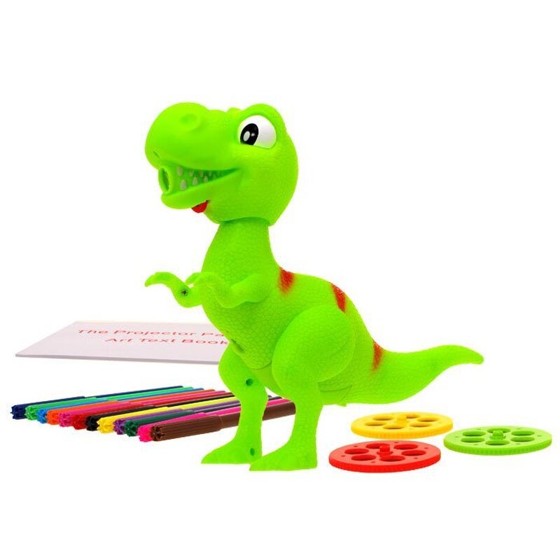 Bērnu rotaļlietu dinozaurs - projektors