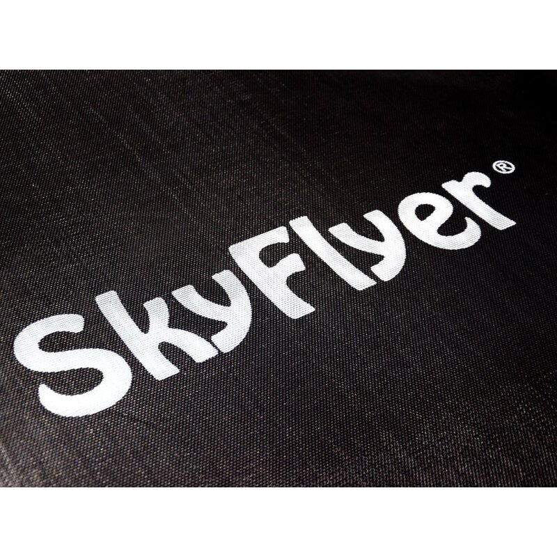 Batuts ar aizsargtīklu "SkyFlyer", 244 cm