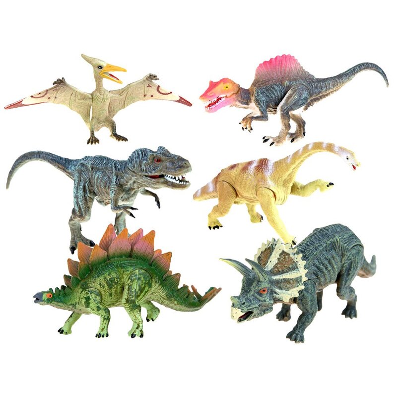 Liela dinozauru kolekcija