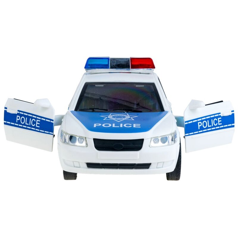 Policijas utomašīna ar skaņas un gaismās efektiem