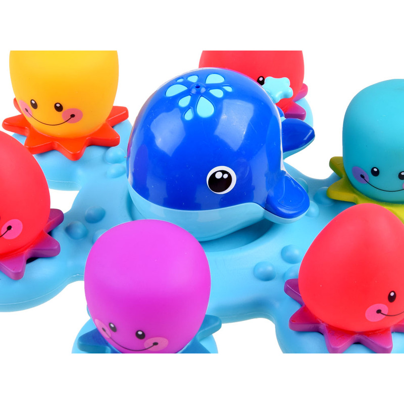Vannas rotaļlieta "Valis ar astoņkājiem"