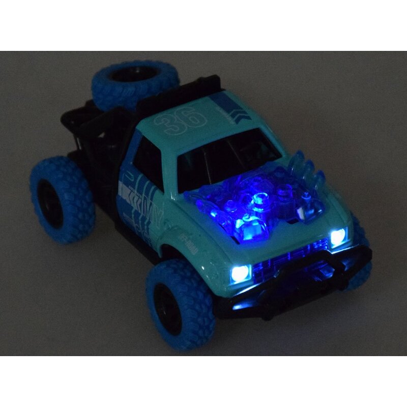 „Auto Predator 4x4“ automobilis, zils