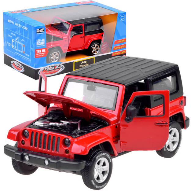 Metāla automašīna – Jeep Wrangler