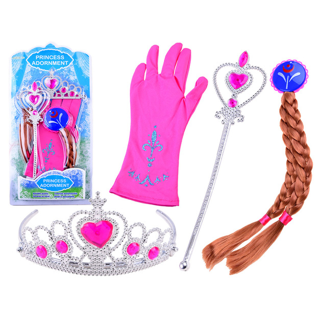 Rotu komplekts "Princess Adornmen", rozā