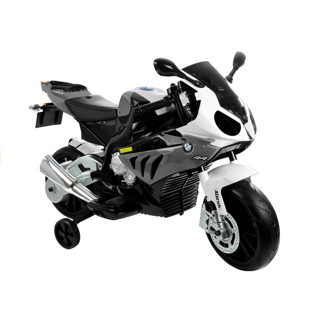 Elektriskais motocikls "BMW S1000RR", sudraba