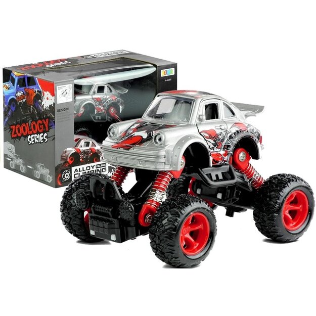 Rotaļu automašīna "Monster Truck", sudraba
