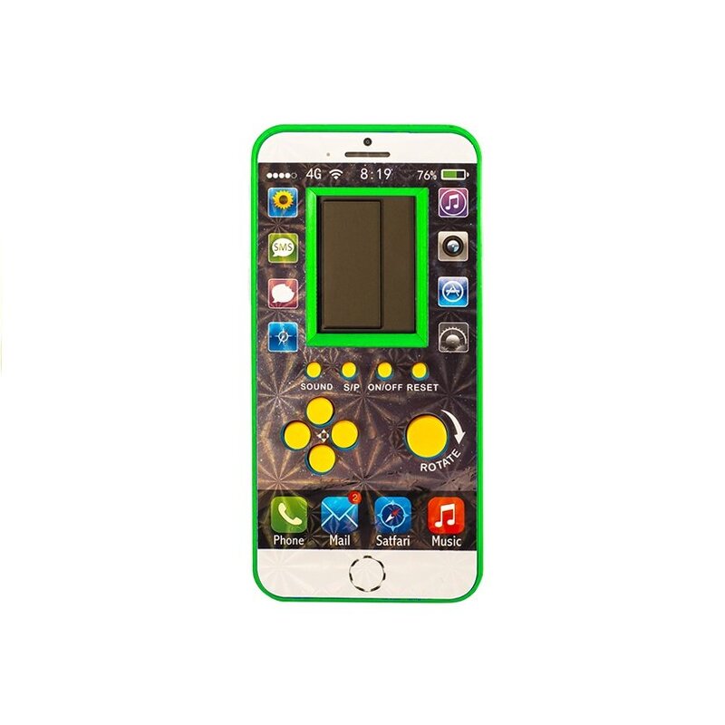 Elektroniskā spēle "Tetris Iphone", zaļa