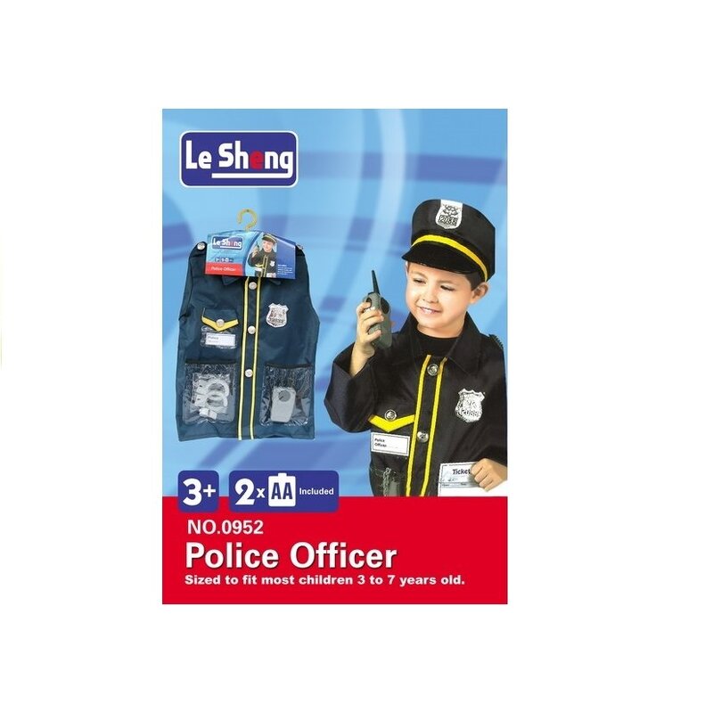 Bērnu policijas formas tērps