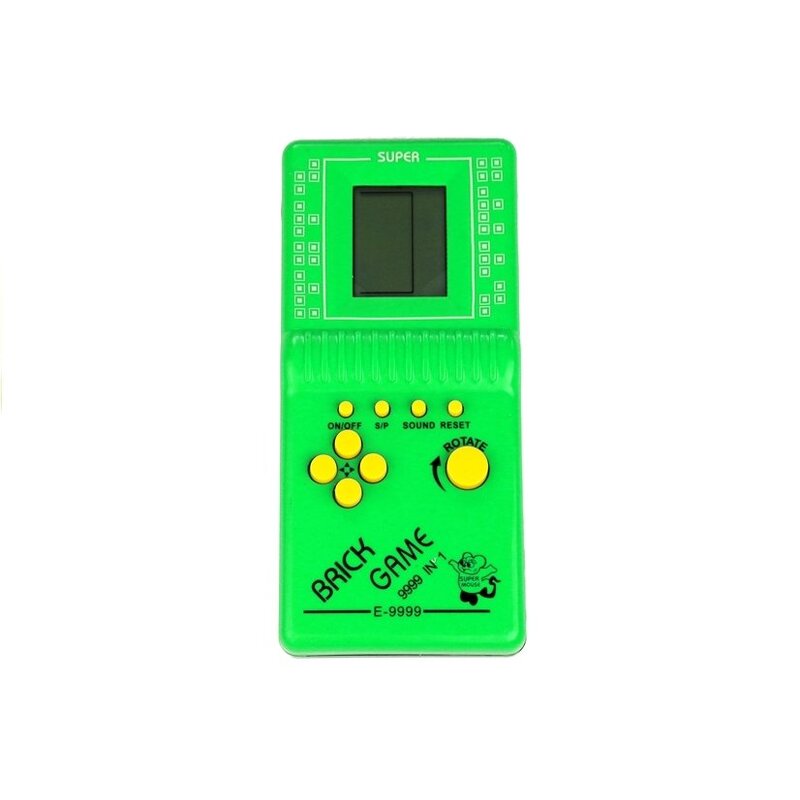 Elektroniskā spēle "Tetris", zaļa