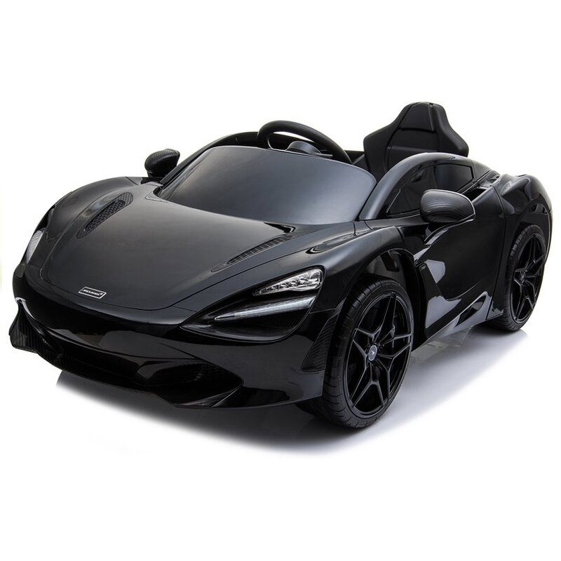 Bērnu vienvietīgs elektromobilis "McLaren 720S", melns