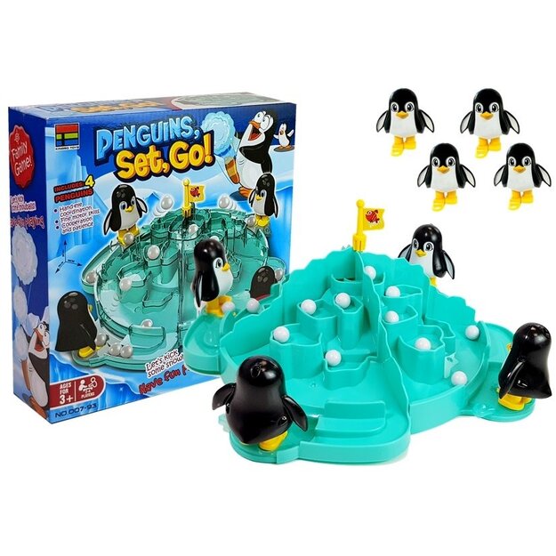 Galda spēle "Penguins Set Go"