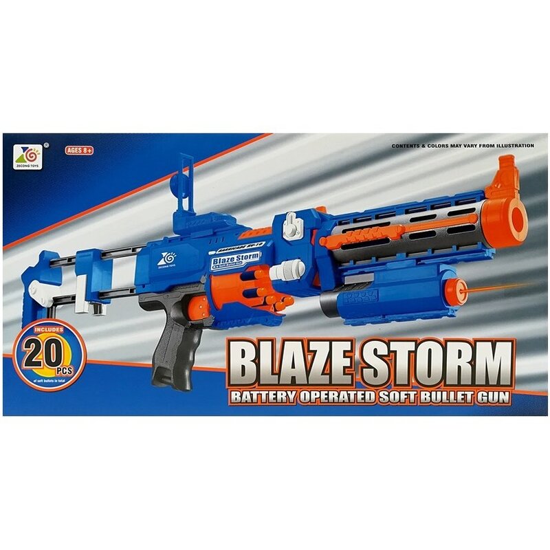 Rotaļu ierocis "Blaze Storm", 74cm