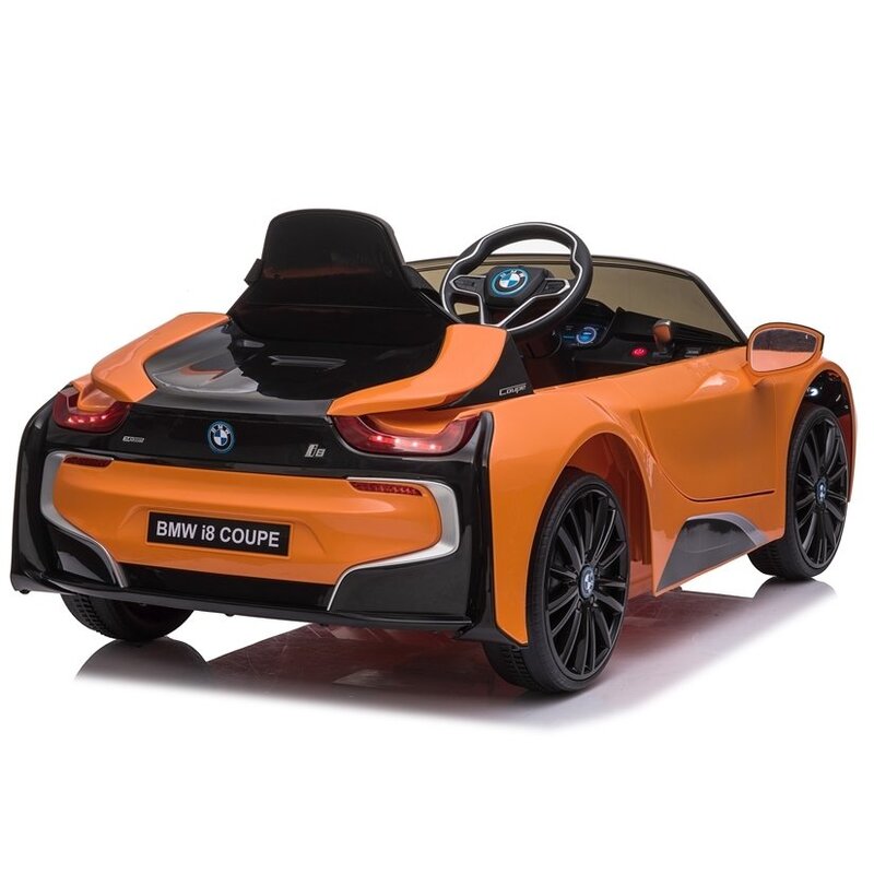 Elektromobilis "BMW I8", oranžs