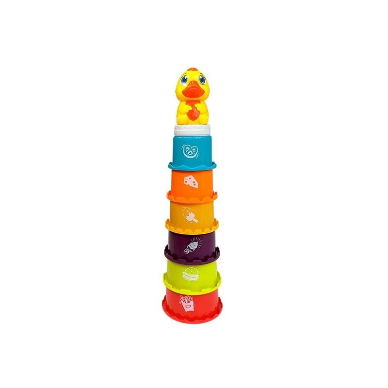 Vannas rotaļlieta "Krāsaina piramīda"