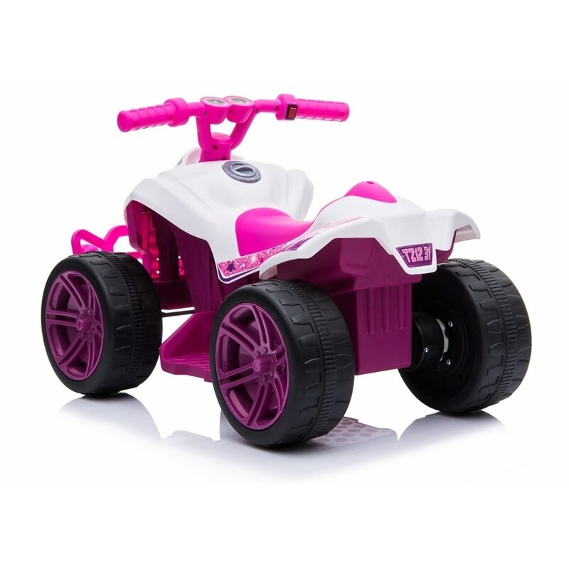 Bērnu kvadricikls “Quad TR1805”, rozā-balts