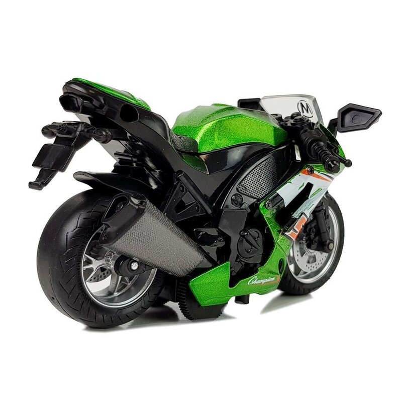 Rotaļu motocikls "Classic Motto", zaļš