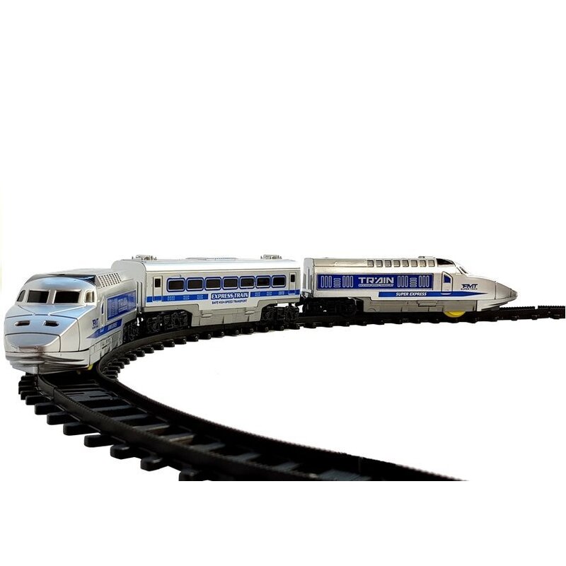 Rotaļlietu vilciens ar sliedēm "Track Train"