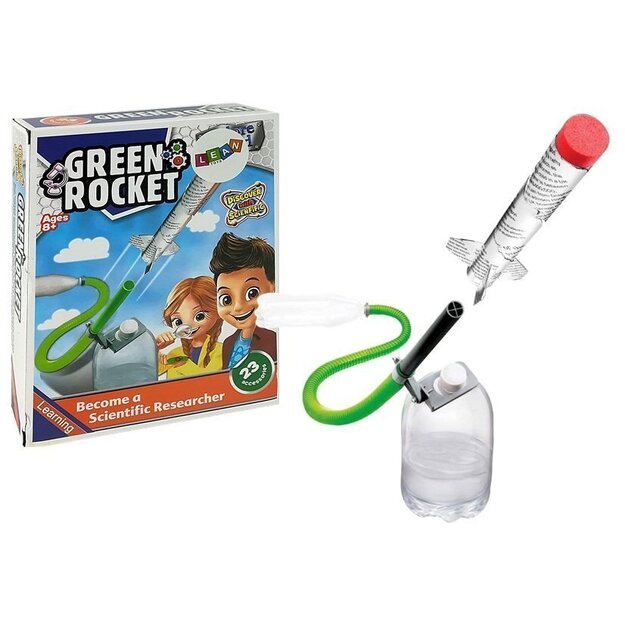 Zinātniskais komplekts "Green Rocket"