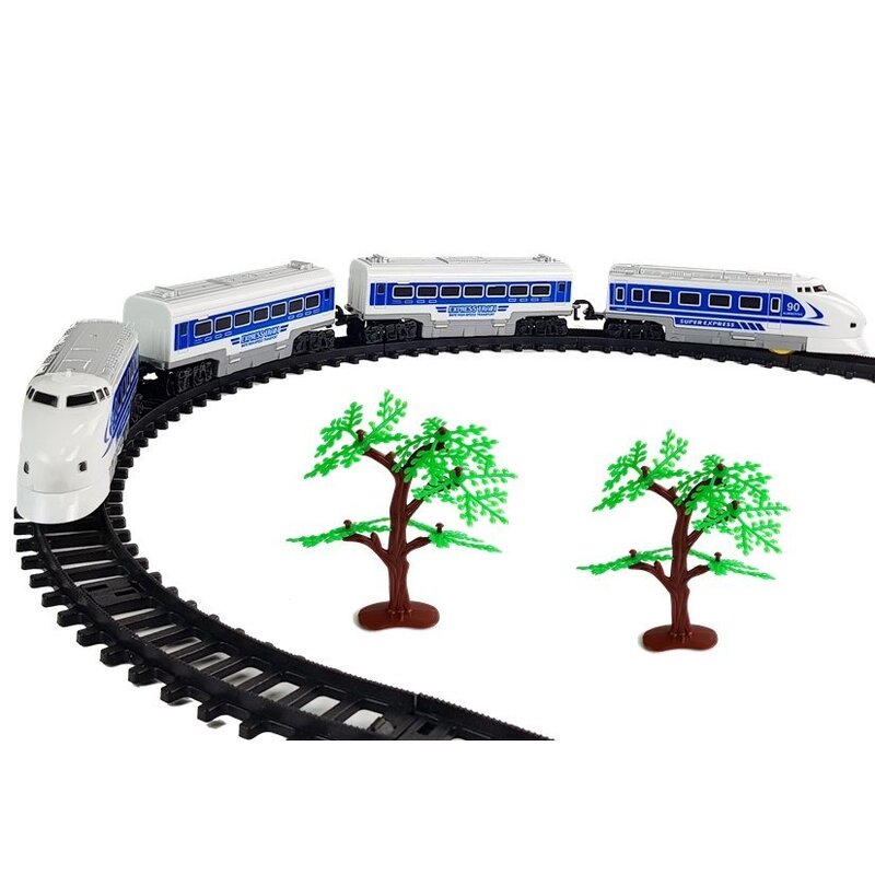 Vilciens ar sliedēm "Express Train"