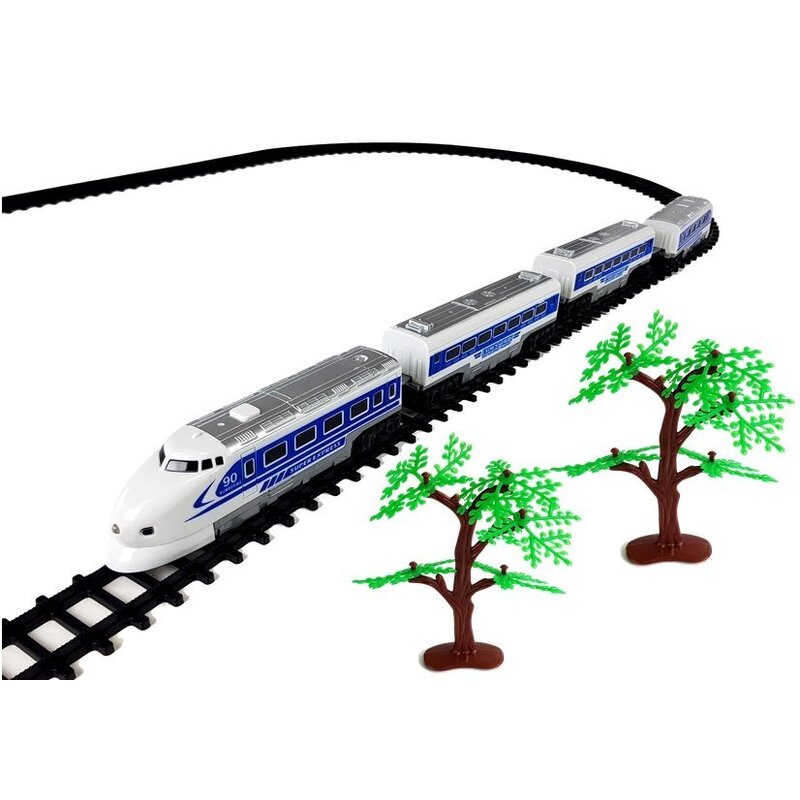 Vilciens ar sliedēm "Express Train"