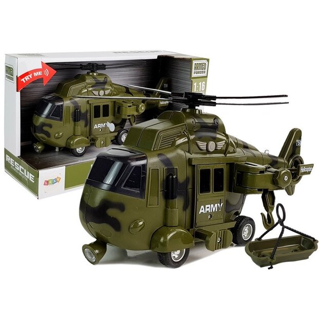 Militārais glābšanas helikopters